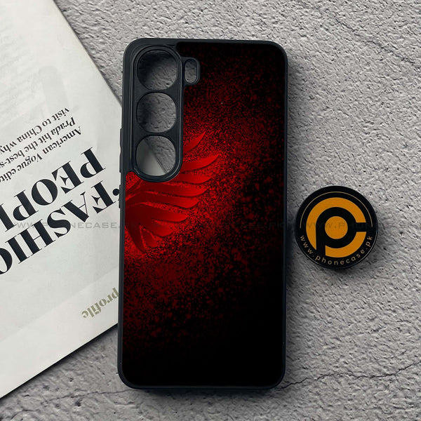 VIVO Y200 4G / V40 Lite (IDN) - Angel Wings 2.0 Design 2  - Premium Metal Printed soft Bumper Shock Proof Case CS-35424