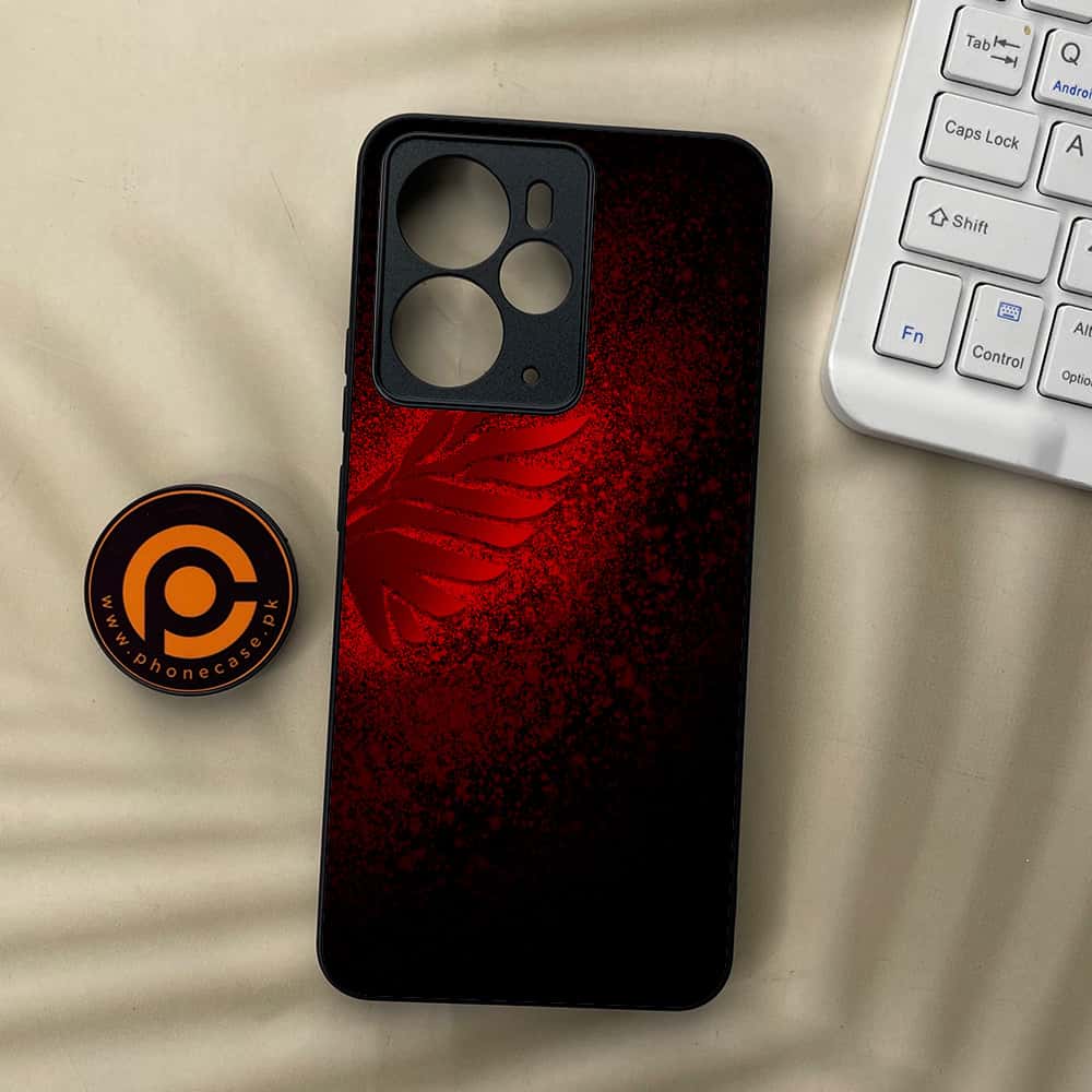 Realme 14 5G - Angel Wings 2.0 Series - Premium Metal Printed soft Bumper Shock Proof Case