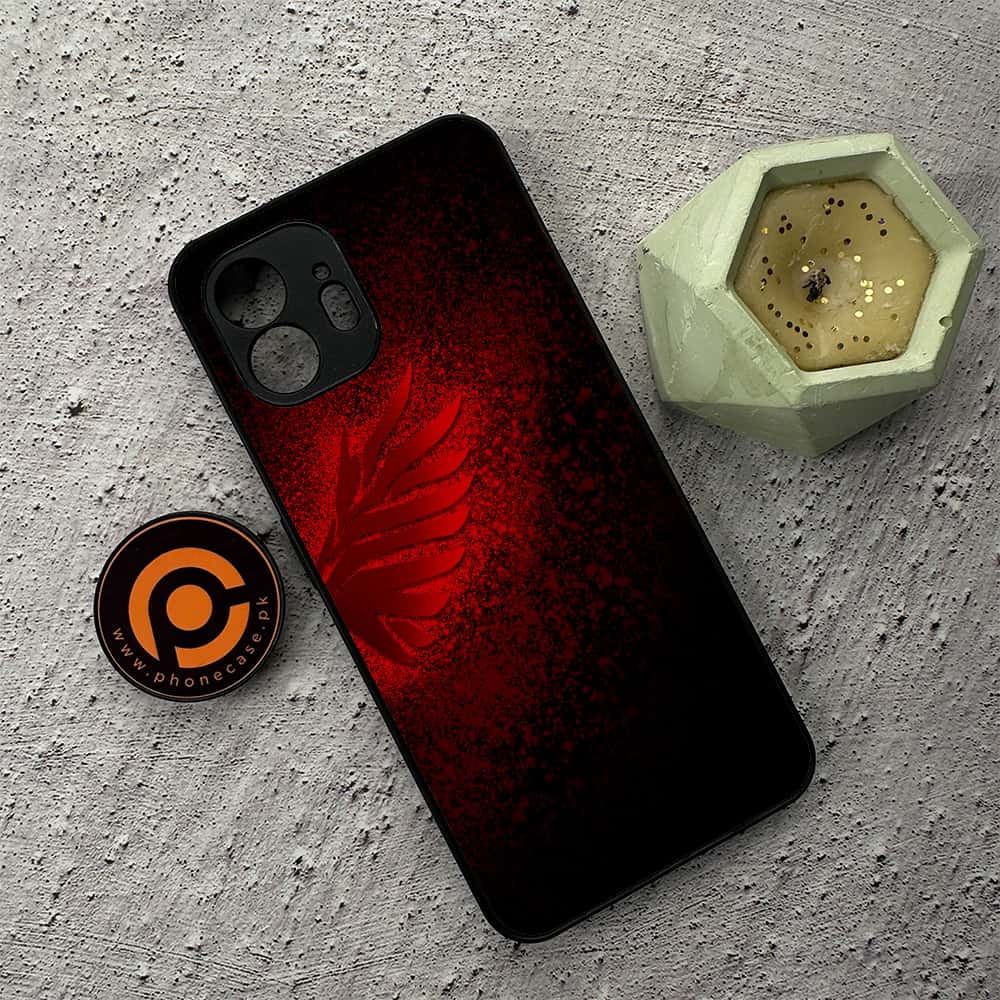 Nothing Phone 2 - Angel Wings 2.0 Series - Premium Metal  Printed soft Bumper shock Proof Case