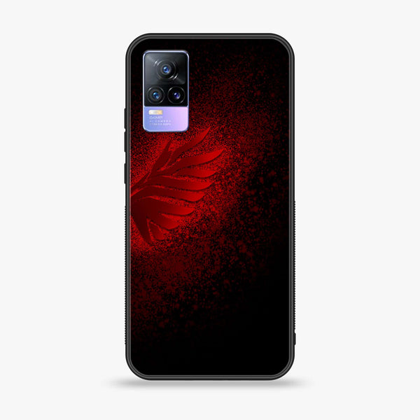 Vivo V21e/ Y73 - Angel Wings 2.0  Design 2 - Premium Printed Glass soft Bumper shock Proof Case CS-14510