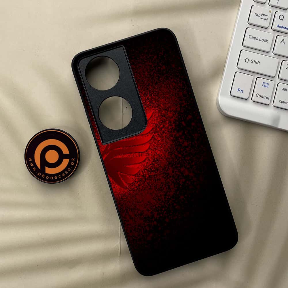 Honor X7b - Angel Wings 2.0 Series - Premium Metal  Printed soft Bumper shock Proof Case