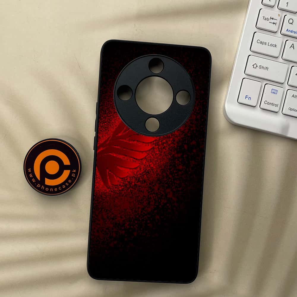 HONOR X9b 5G - Angel Wings 2.0 Series - Premium Metal  Printed soft Bumper shock Proof Case