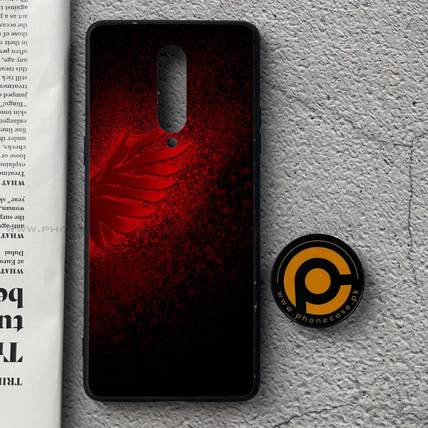 OnePlus 8 - Angel Wings 2.0 Design 2- Premium Printed Glass soft Bumper shock Proof Case CS-45353