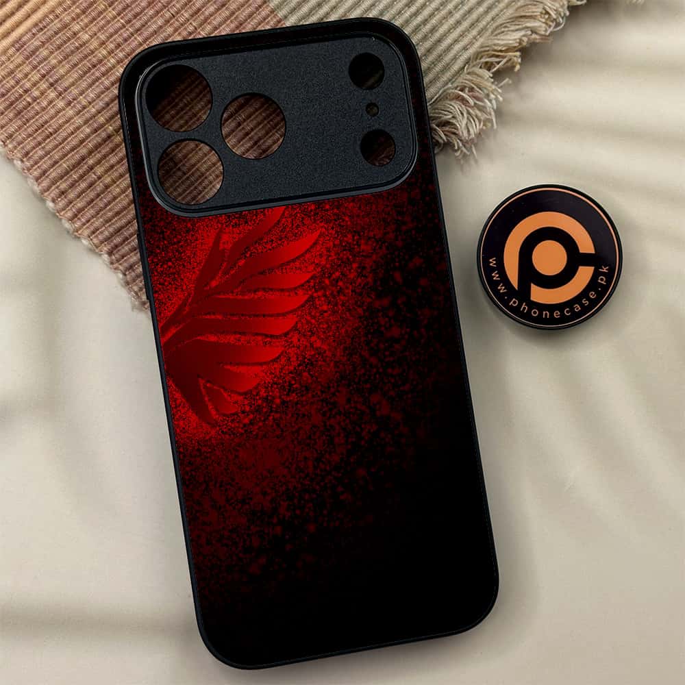 iPhone 17 Pro Max - Angel Wings 2.0 Series - Premium Metal Printed soft Bumper shock Proof Case