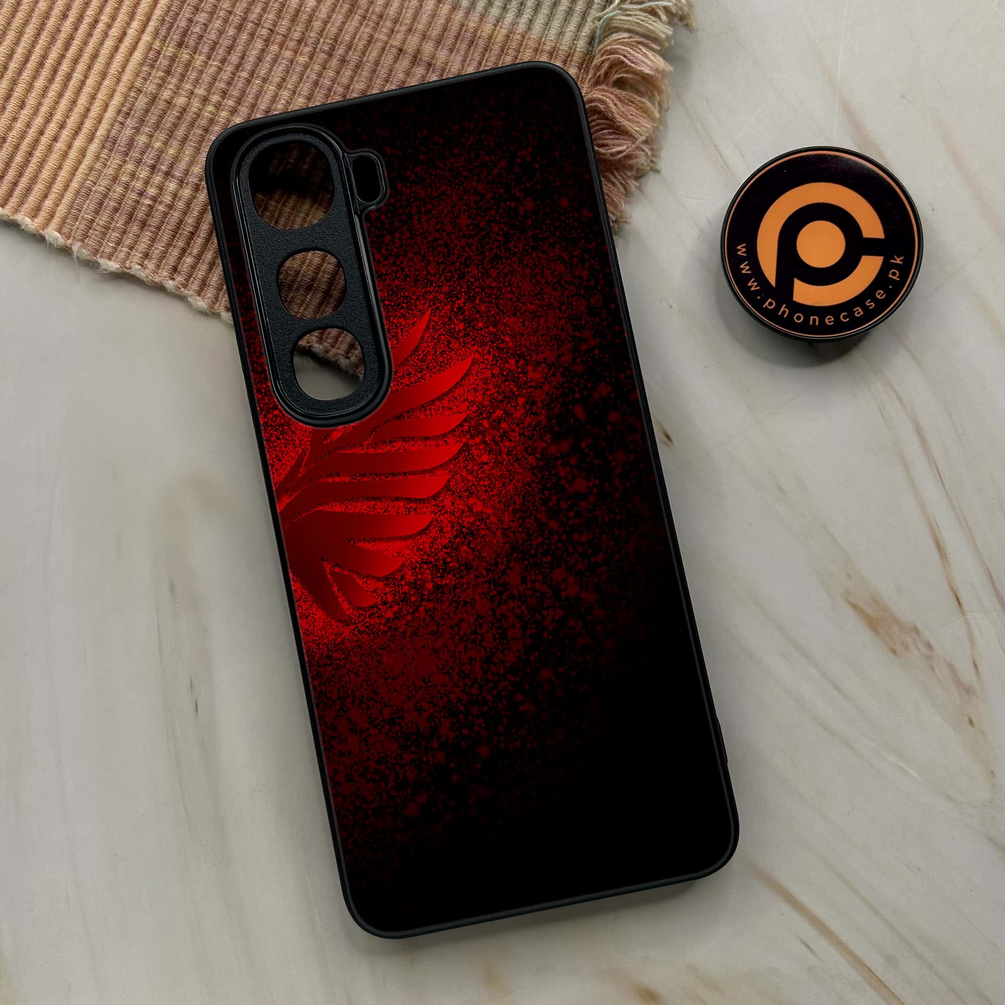 Vivo Y400 - Angel Wings 2.0 Series - Premium Metal Printed soft Bumper shock Proof Case