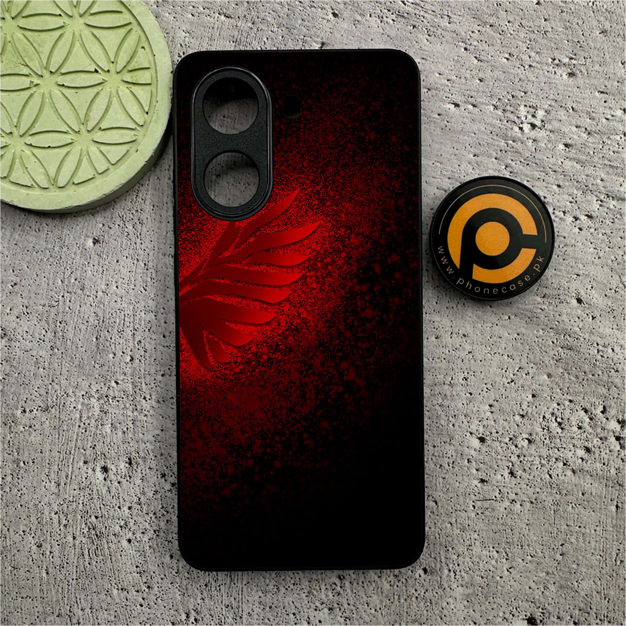 Xiaomi Redmi Turbo 4 - Angel Wings 2.0 Series - Premium Metal Printed soft Bumper shock Proof Case