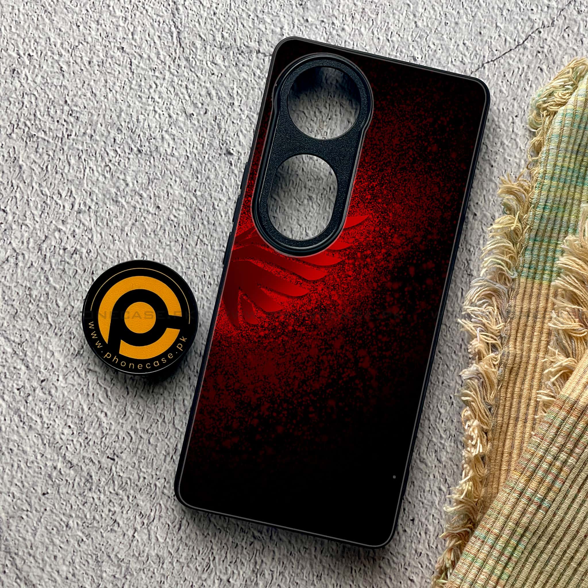 Vivo V40 Pro - Angel Wings 2.0 Series - Premium Metal Printed soft Bumper shock Proof Case