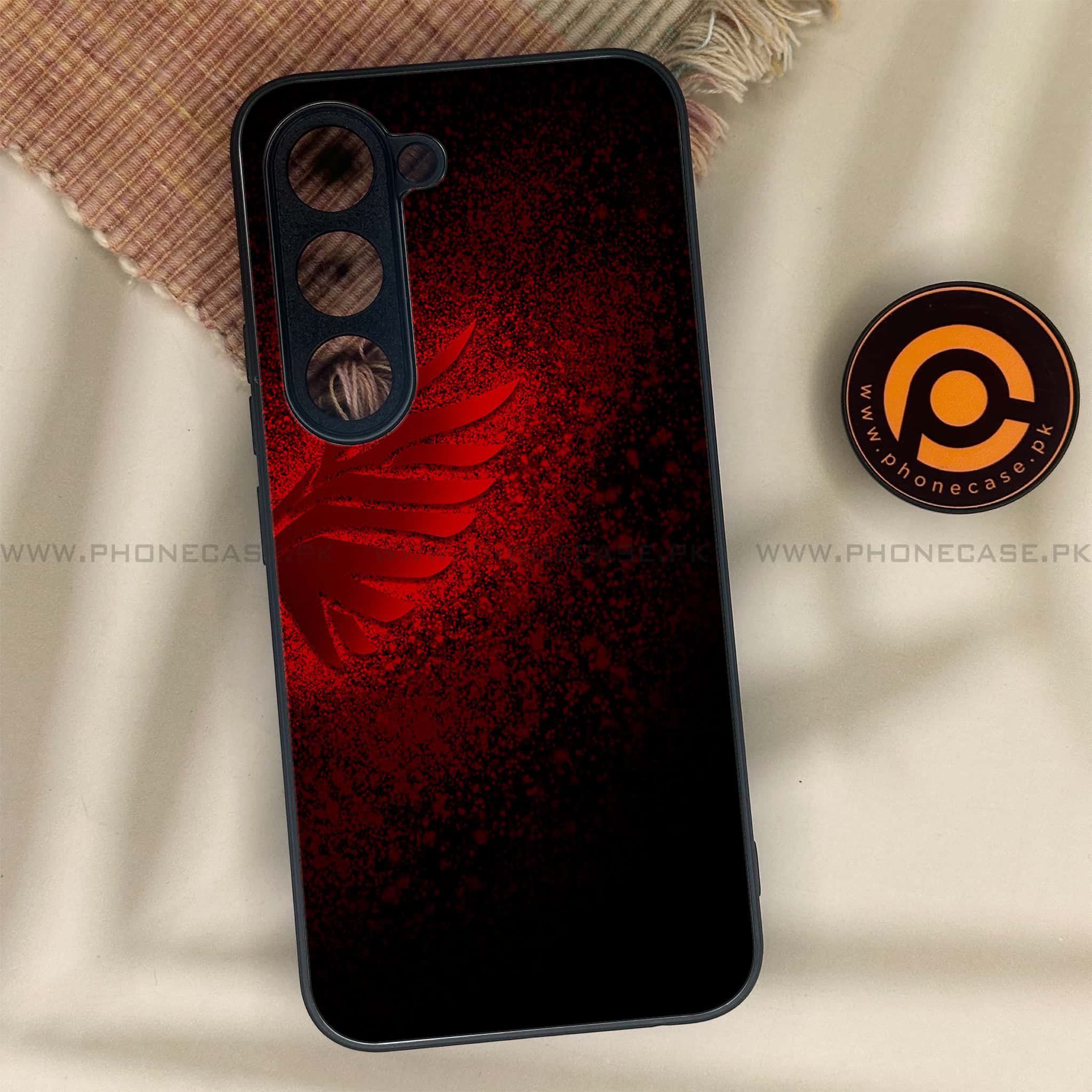 Tecno Spark 40 Pro - Angel Wings 2.0 Series - Premium Metal Printed soft Bumper shock Proof Case