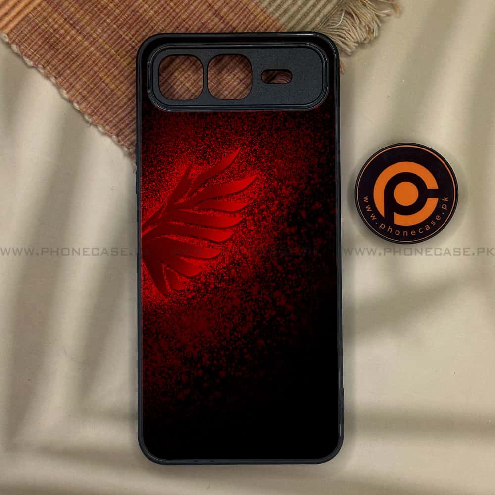 Infinix Smart 10 Plus - Angel Wings 2.0 Series - Premium Metal Printed soft Bumper shock Proof Case