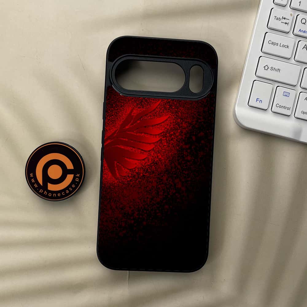Google Pixel 10 Pro XL - Angel Wings 2.0 Series - Premium Metal Printed soft Bumper Shock Proof Case