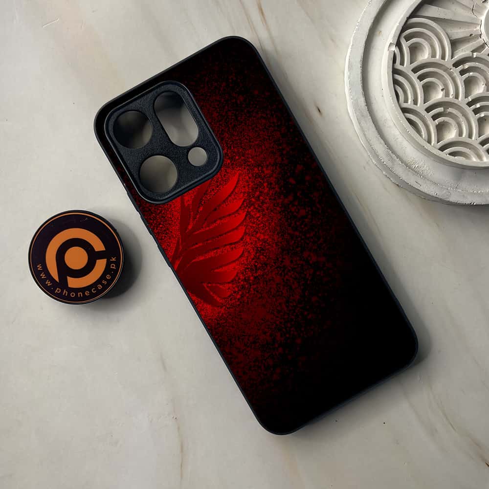 Oppo Reno 14 5G - Angel Wings 2.0 Series - Premium Metal Printed soft Bumper shock Proof Case