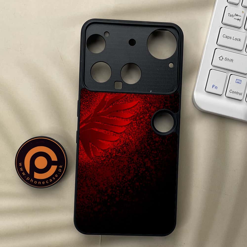 Nothing Phone 3 - Angel Wings 2.0 Series - Premium Metal  Printed soft Bumper shock Proof Case