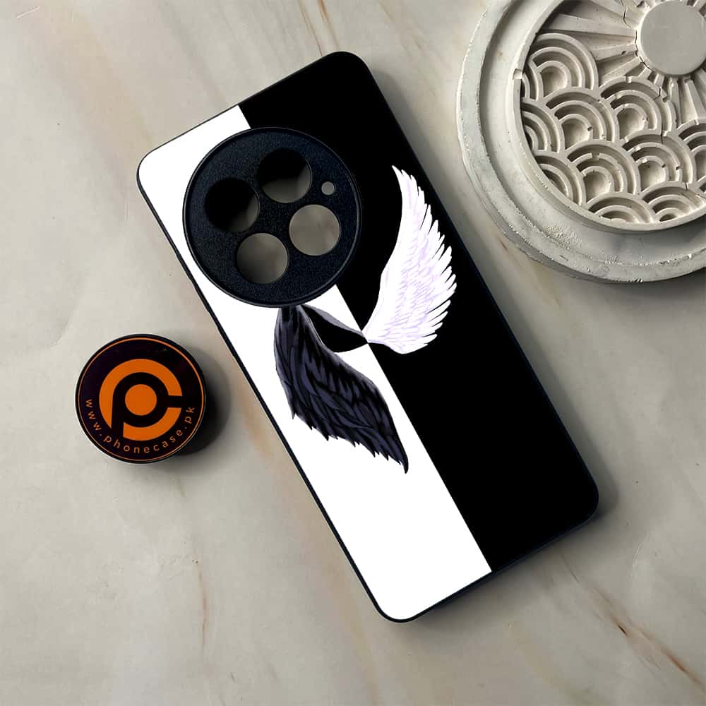 OnePlus 13 - Angel Wings 2.0 Series - Premium Metal Printed soft Bumper shock Proof Case