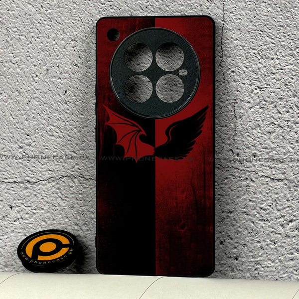 Infinix Zero 40 - Angel Wings 2.0 Design 6- Premium Metal Printed soft Bumper shock Proof Case CS-43613