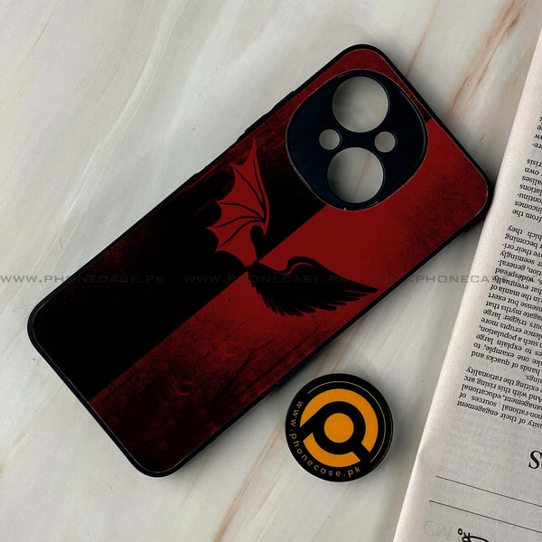 Tecno Spark Go 1 - Angel Wings 2.0  Design 6 - Premium Metal Printed soft Bumper shock Proof Case CS-35732