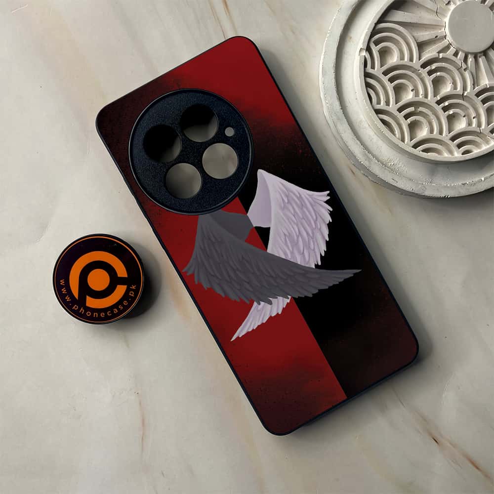 OnePlus 13 - Angel Wings 2.0 Series - Premium Metal Printed soft Bumper shock Proof Case