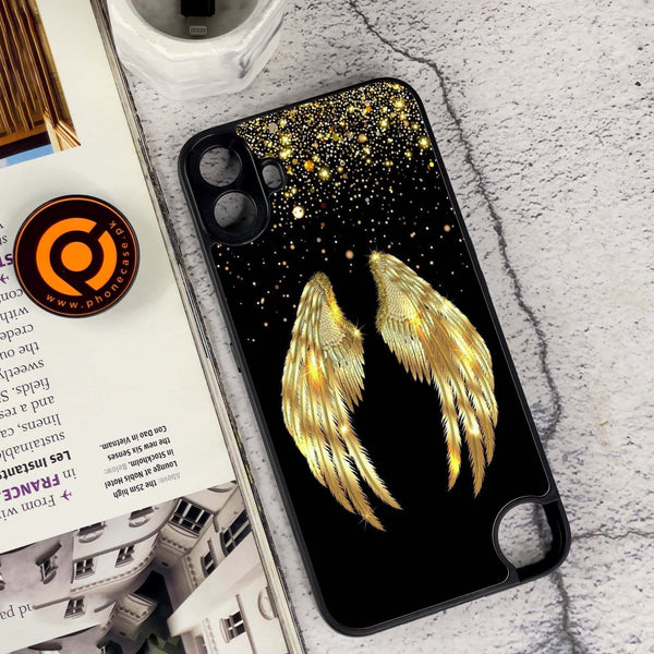 Nothing CMF Phone 1 - Angel Wings Series - Premium Metal Printed soft Bumper Shock Proof Case
