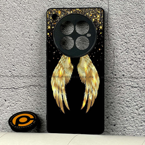 Infinix Zero 40 - Angel Wings Design 1 - Premium Metal Printed soft Bumper shock Proof Case CS-41823