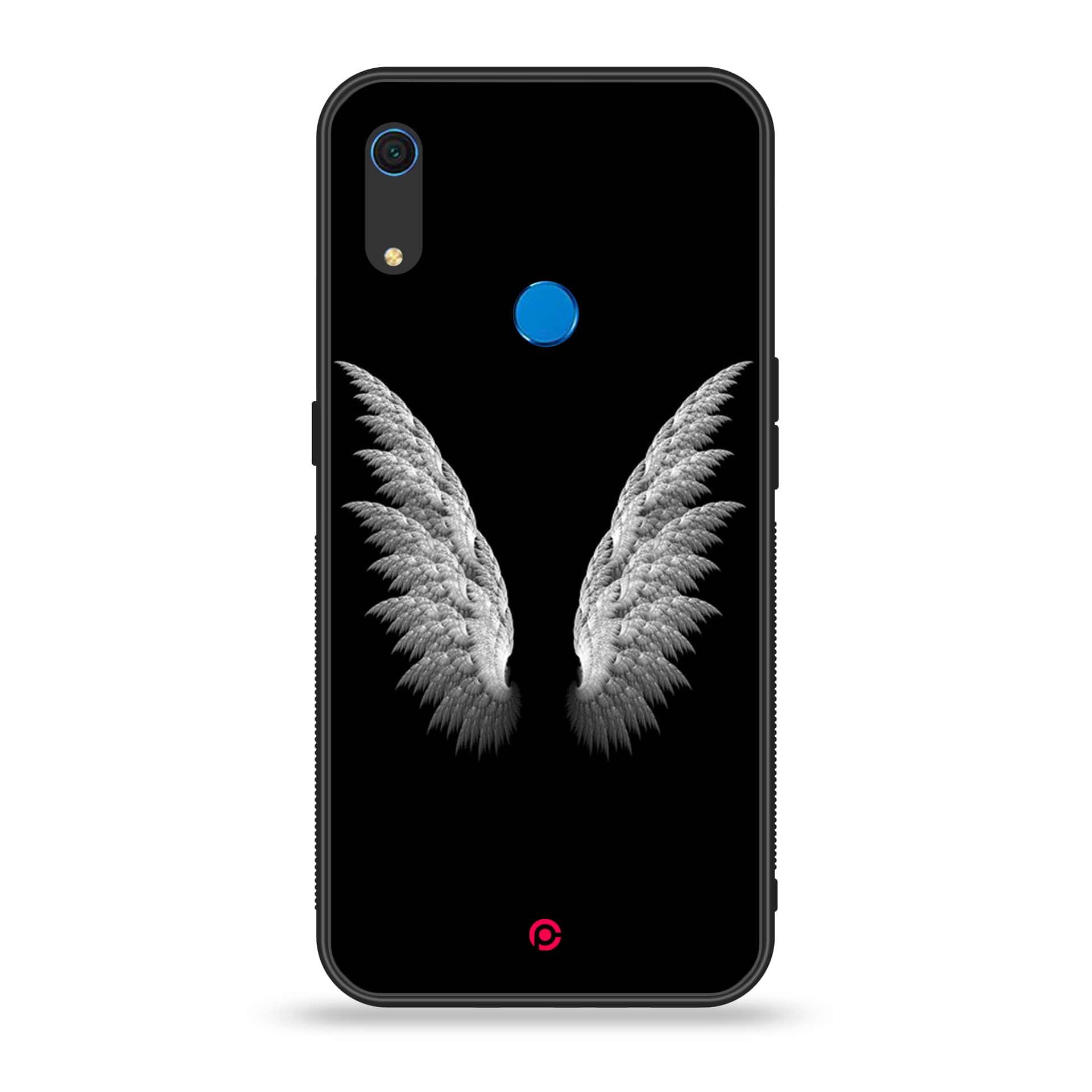 Huawei Y6s - Angel Wings Series - Premium Printed Metal soft Bumper shock Proof Case