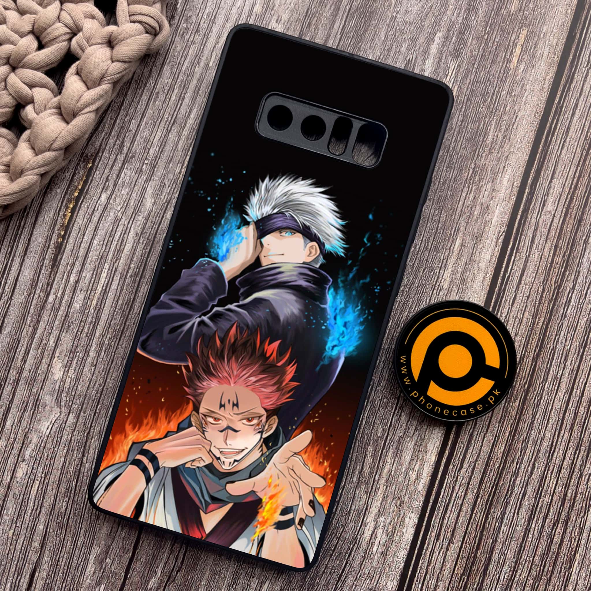 Samsung Galaxy Note 8 - Anime 2.0 Series - Premium Metal Printed soft Bumper shock Proof Case