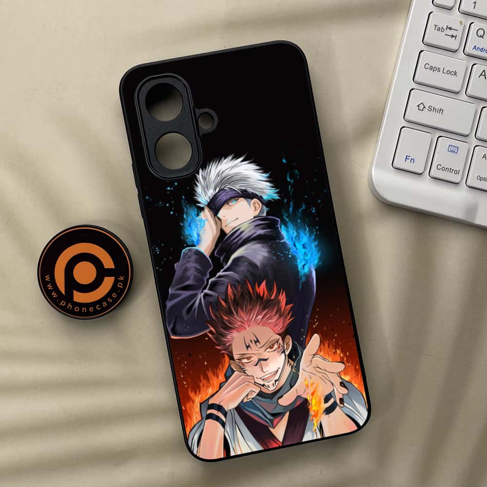 Tecno Spark Go 2 - Anime 2.0 Series - Premium Metal Printed soft Bumper Shock Proof Case