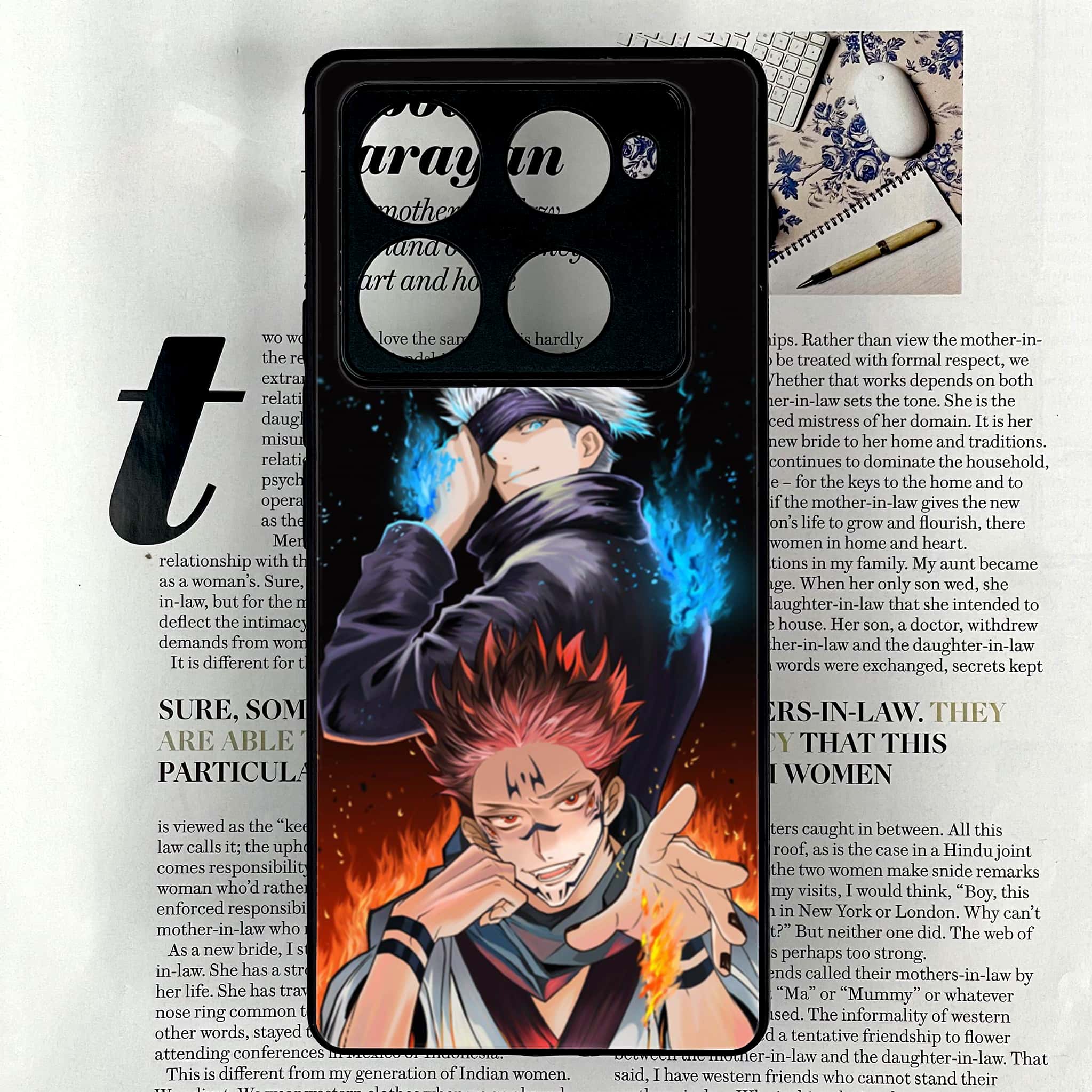Infinix Note 40 Pro Plus - Anime 2.0 Series - Premium Metal Printed soft Bumper shock Proof Case