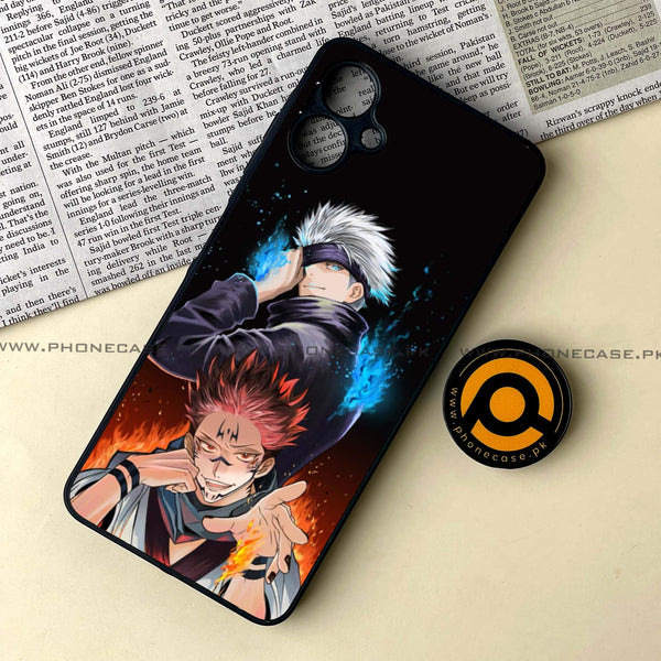 Samsung Galaxy A06  - Anime 2.0 Design 10 - Premium Metal Printed soft Bumper shock Proof Case CS-44388