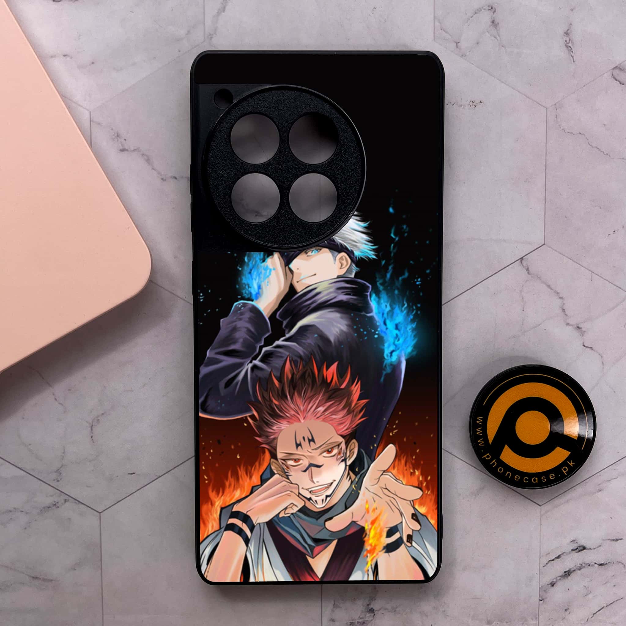 OnePlus 12R - Anime 2.0 Series - Premium Metal Printed soft Bumper shock Proof Case