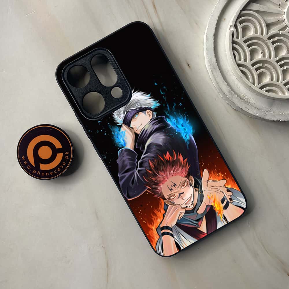 Oppo Reno 14 5G - Anime 2.0 Series - Premium Metal Printed soft Bumper shock Proof Case