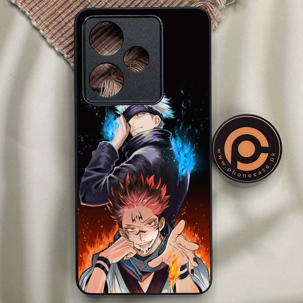 Realme GT 7 - Anime 2.0 Series - Premium Metal Printed soft Bumper shock Proof Case