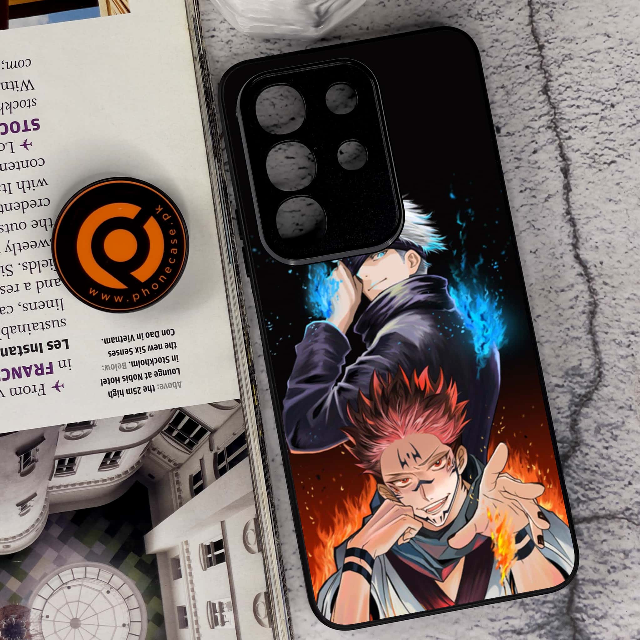 Vivo Y29 4G - Anime 2.0 Series - Premium Metal Printed soft Bumper Shock Proof Case