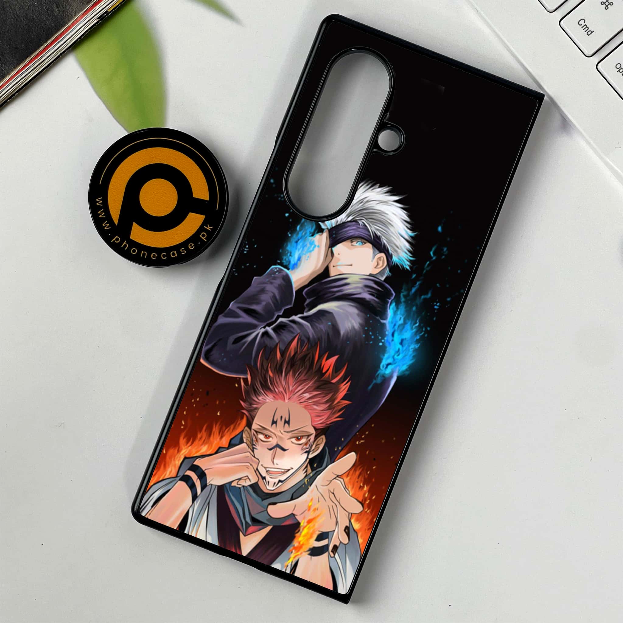 Samsung Galaxy Z Fold 7 - Anime 2.0 Series - Premium Metal Printed soft Bumper shock Proof Case