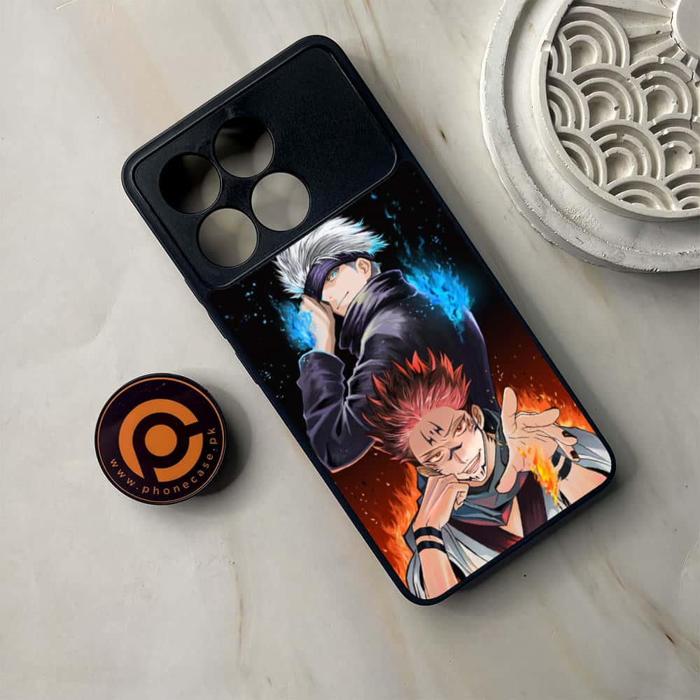 Xiaomi Poco F6 Pro - Anime 2.0 Series - Premium Metal Printed soft Bumper shock Proof Case