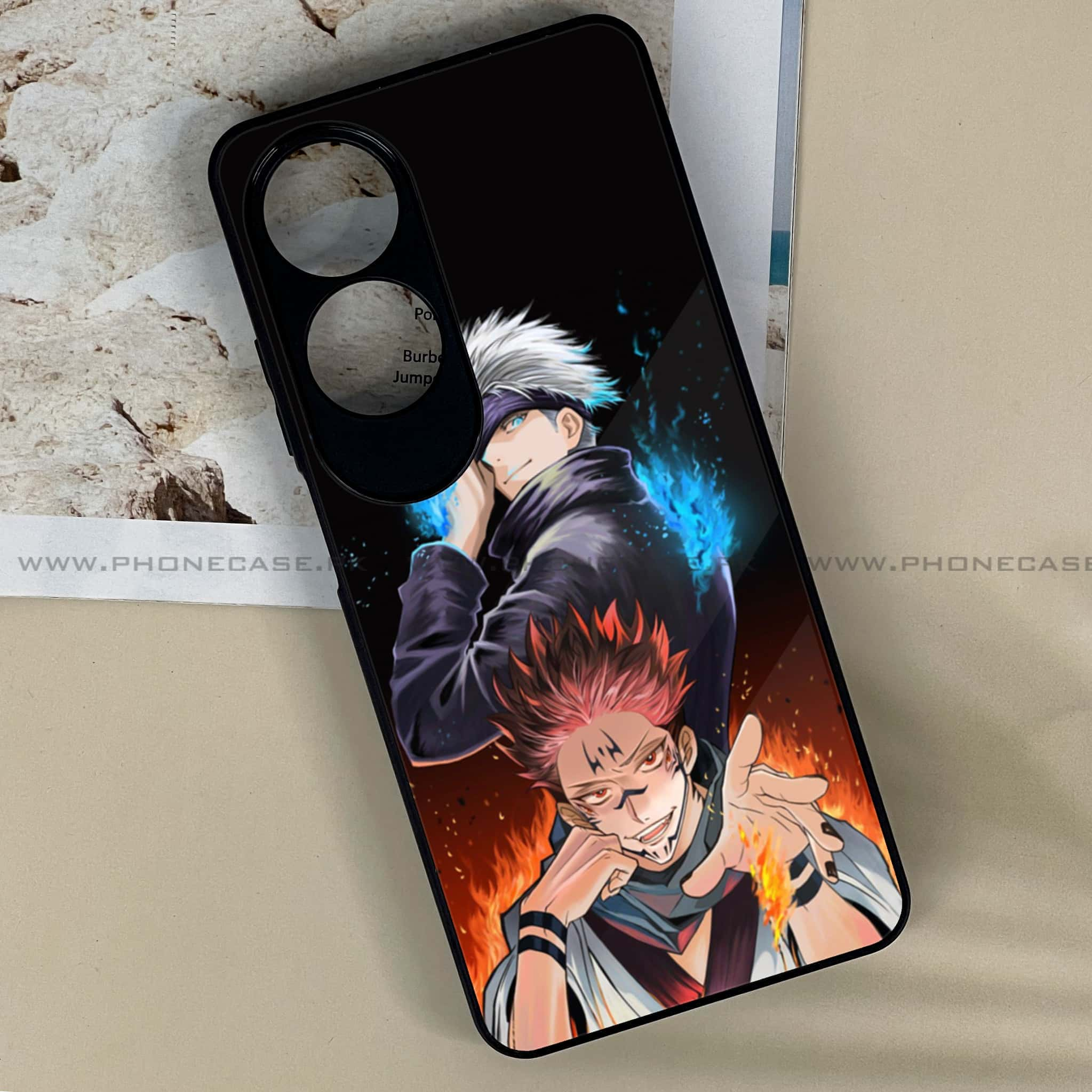 Oppo A60 - Anime 2.0 Series - Premium Printed Metal soft Bumper shock Proof Case