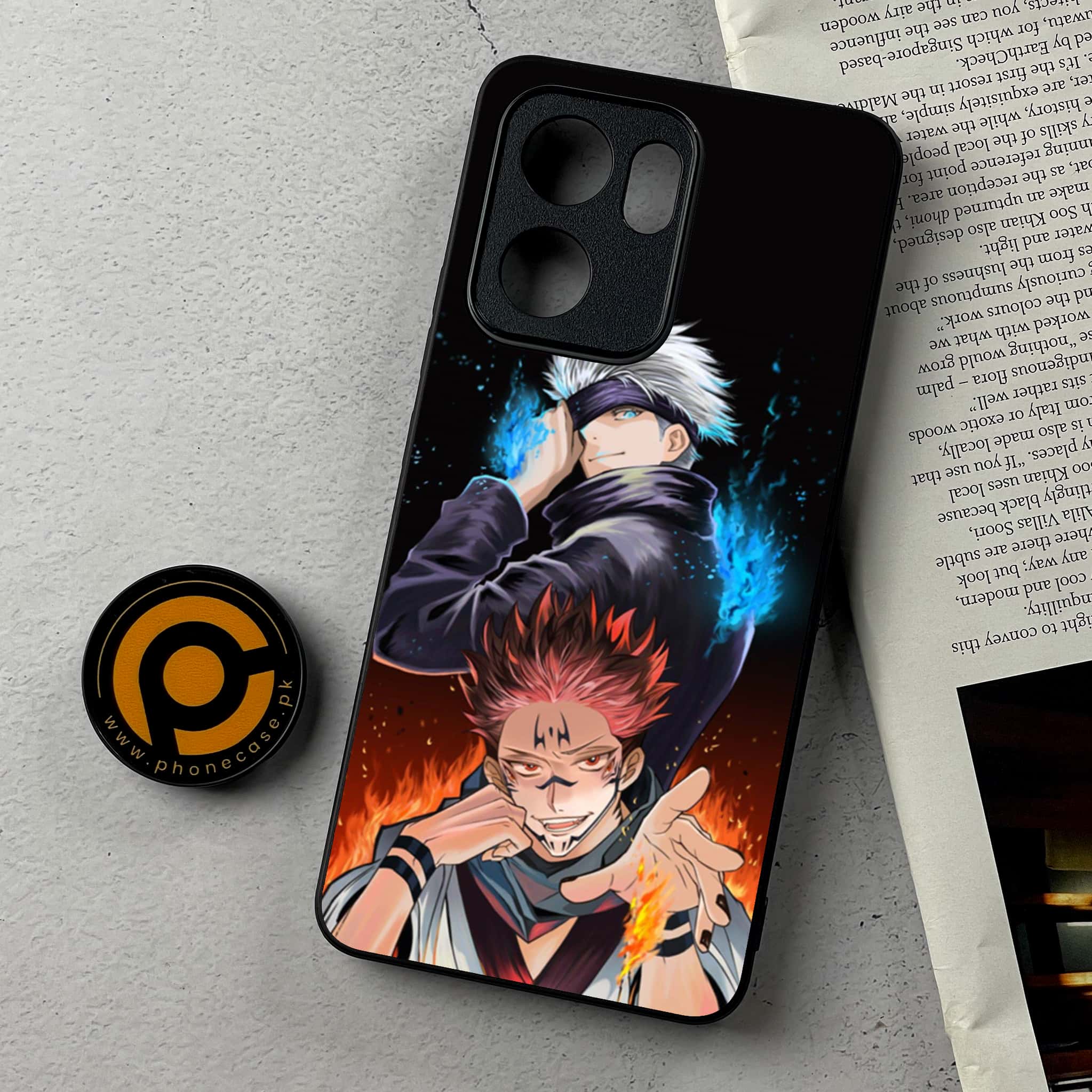 Oppo Reno 13F - Anime 2.0 Series - Premium Metal Printed Soft Bumper Shockproof Case