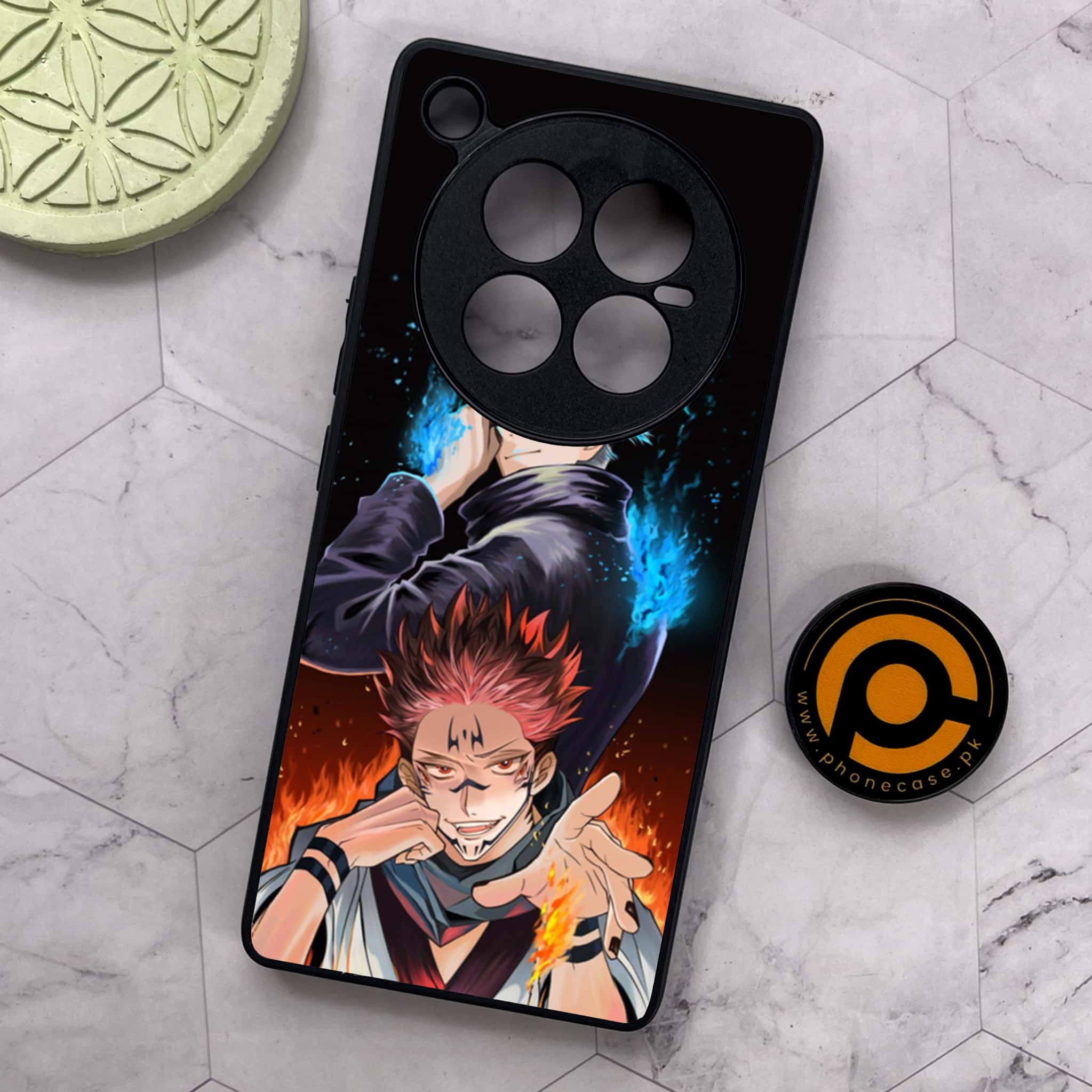 Infinix Zero 40 5G - Anime 2.0 Series - Premium Metal Printed soft Bumper shock Proof Case