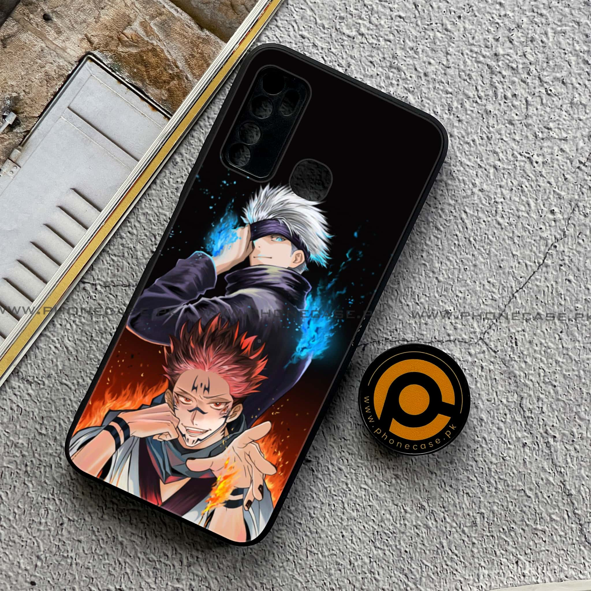 Infinix Note 7 Lite - Anime 2.0 Series - Premium Printed Metal soft Bumper shock Proof Case