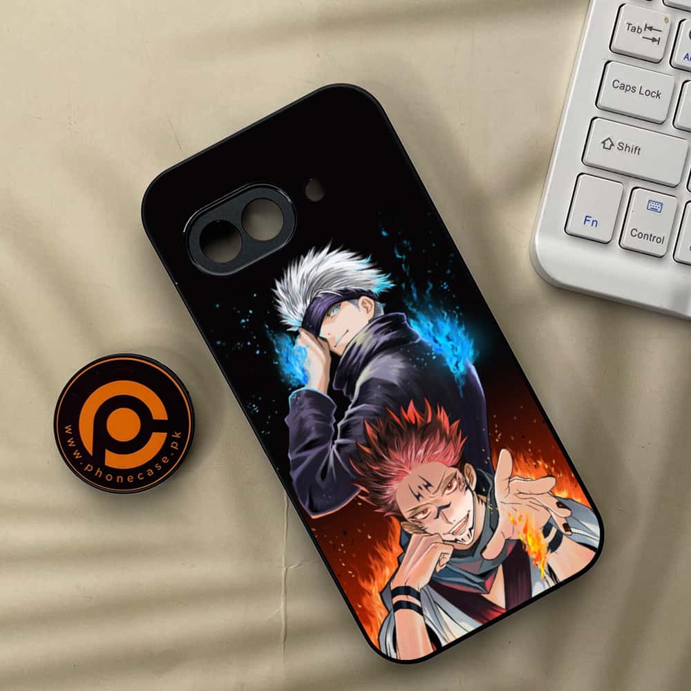 Google Pixel 9a - Anime 2.0 Series - Premium Metal Printed soft Bumper Shock Proof Case