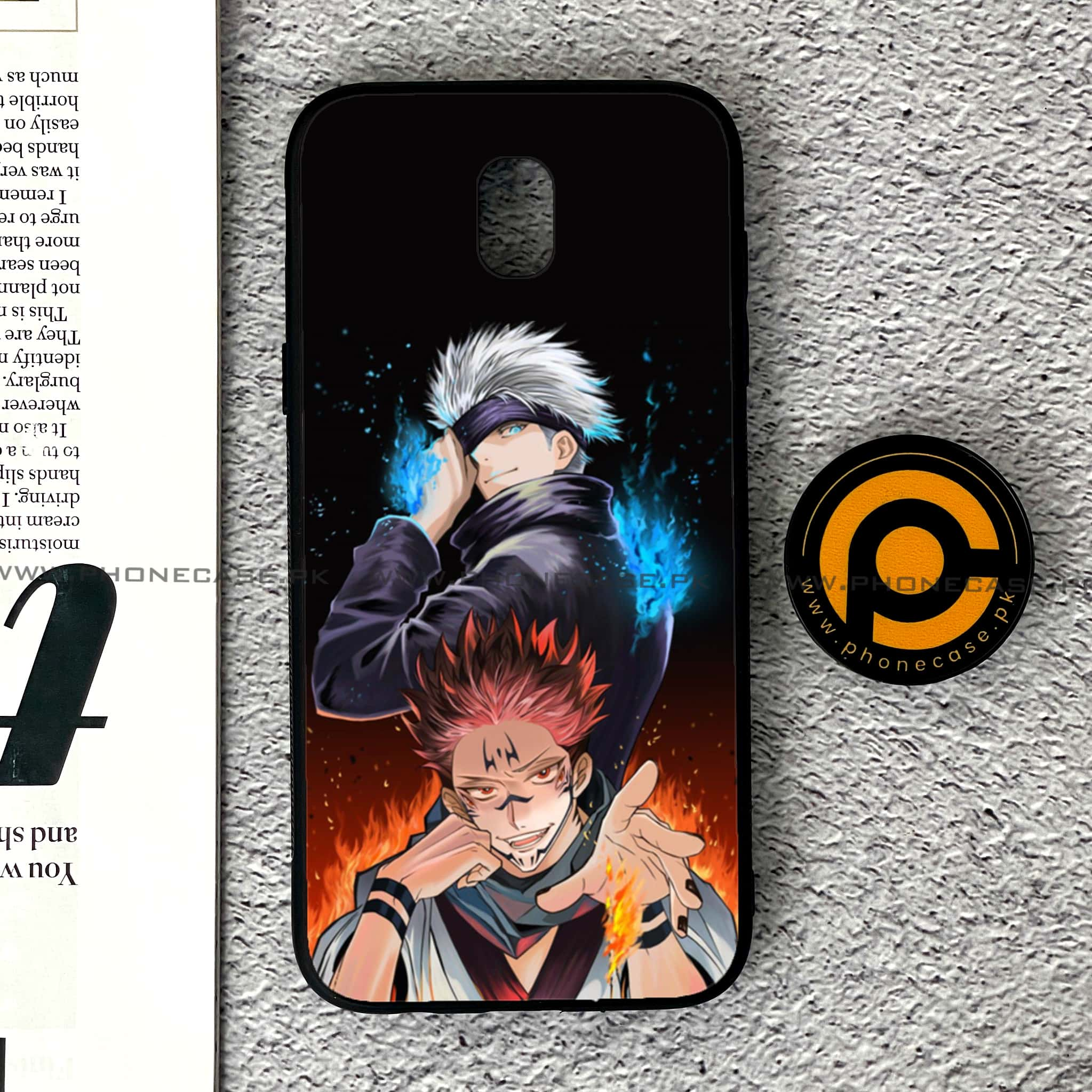 Samsung Galaxy J5 Pro 2017 - Anime 2.0 Series - Premium Printed Metal soft Bumper shock Proof Case