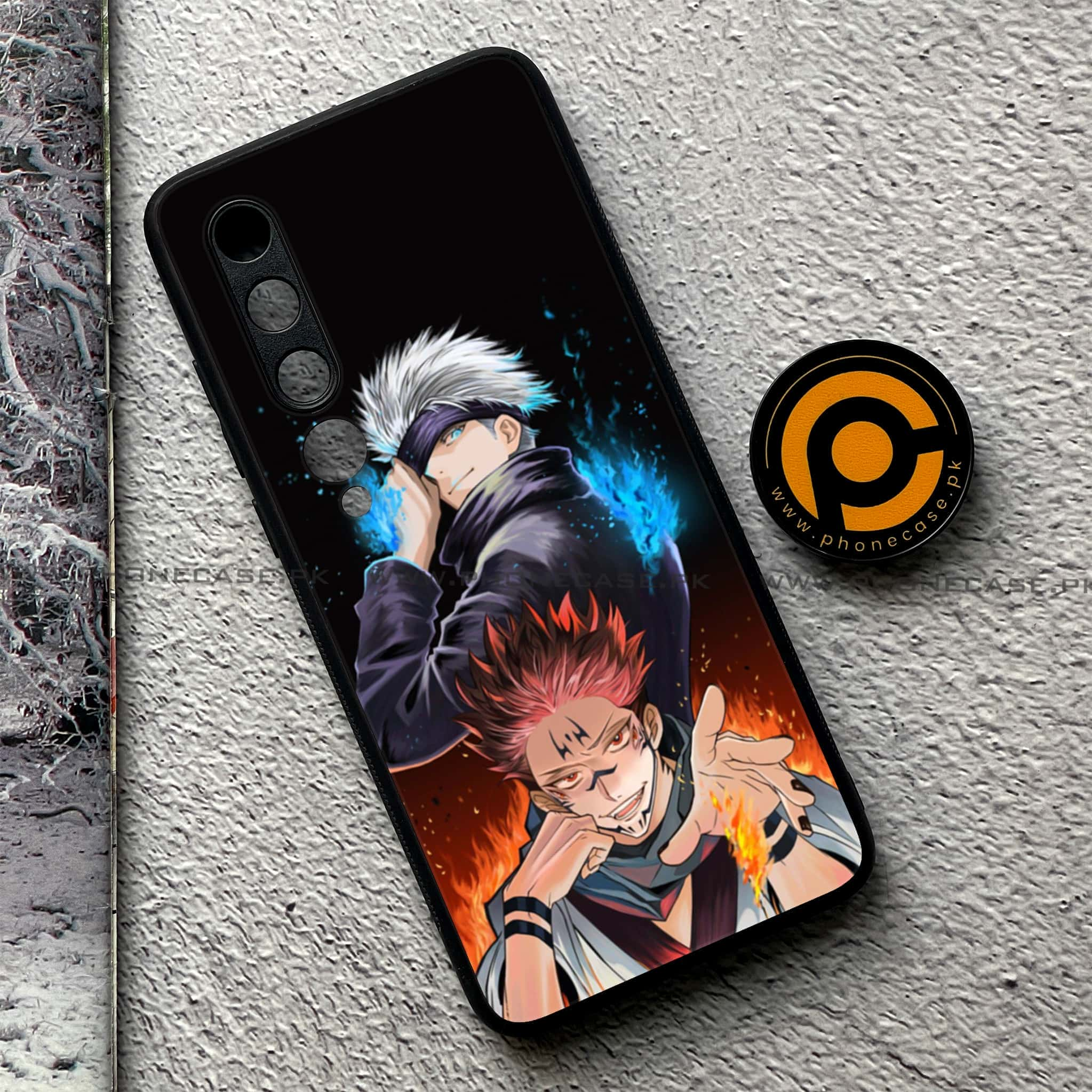 Xiaomi Mi 10 - Anime 2.0 Series - Premium Printed Glass soft Bumper shock Proof Case