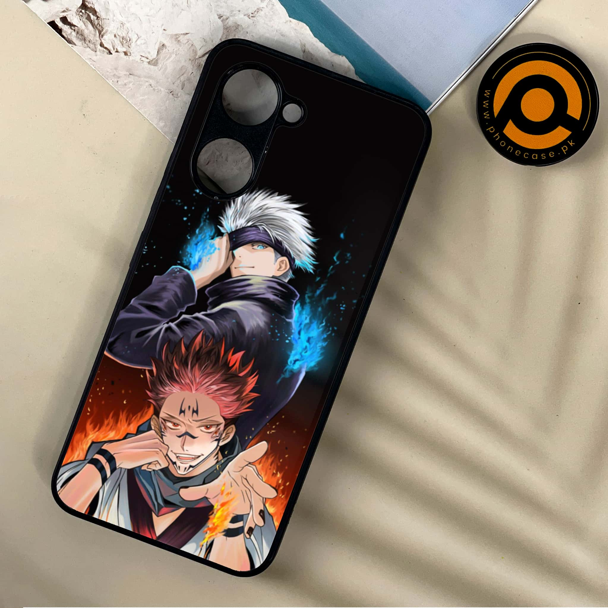 Vivo Y03 - Anime 2.0 Series - Premium Printed Metal soft Bumper shock Proof Case