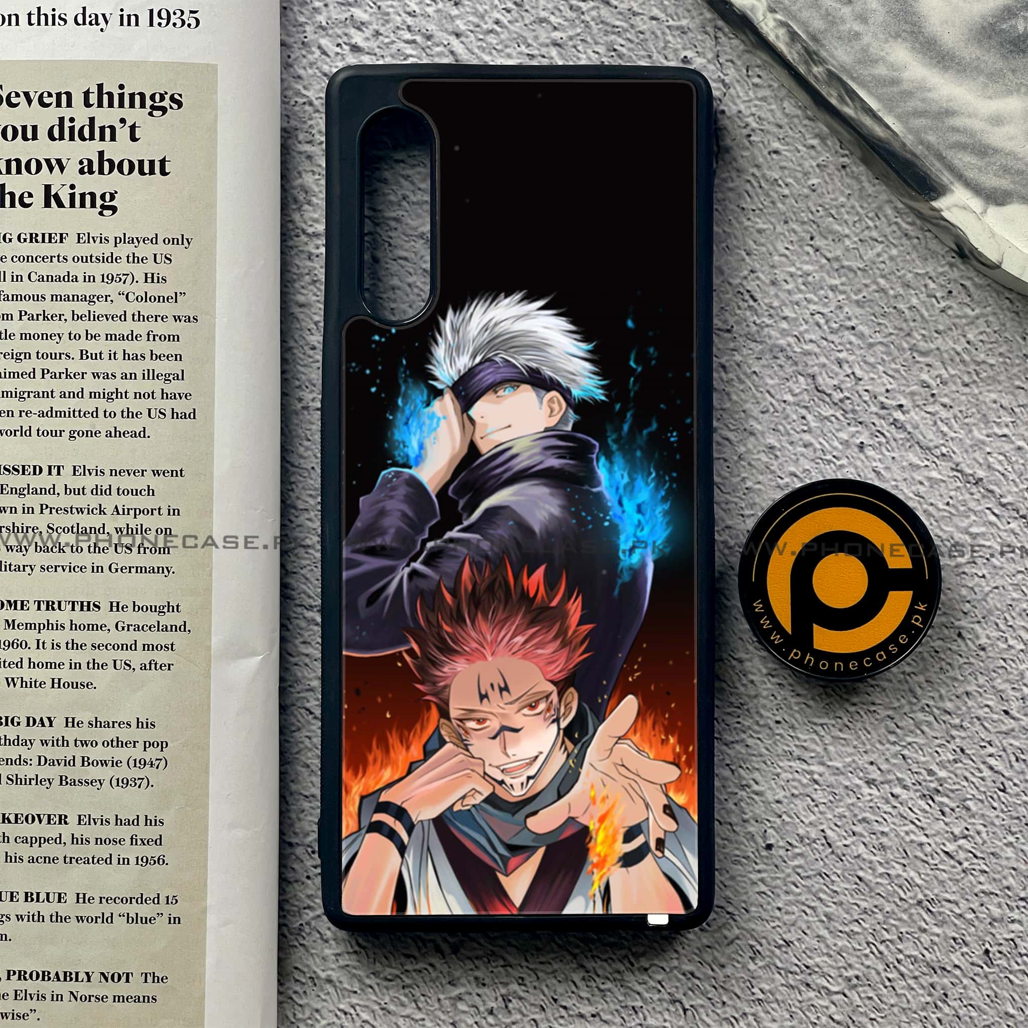 LG Velvet - Anime 2.0 Series - Premium Printed Glass soft Bumper shock Proof Case