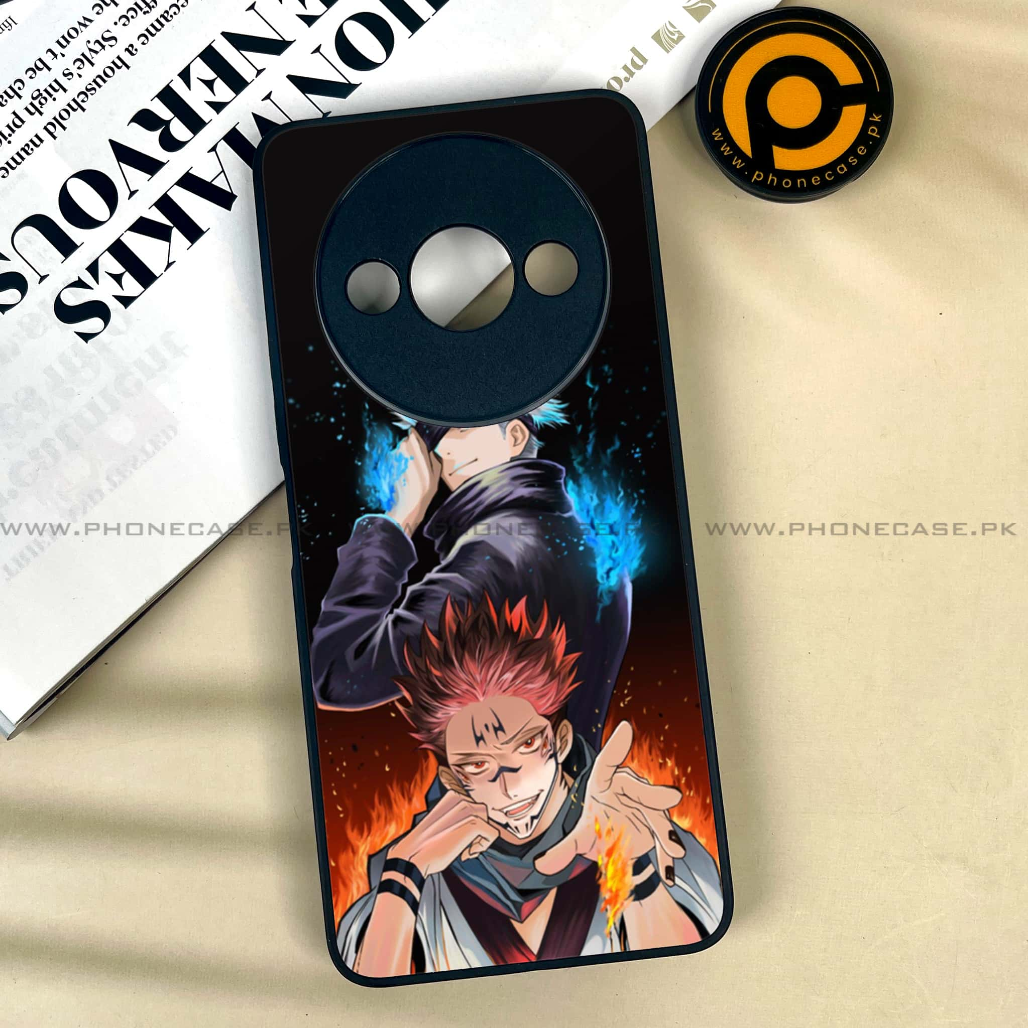 Xiaomi Redmi A3x - Anime 2.0 Series - Premium Printed Metal soft Bumper shock Proof Case