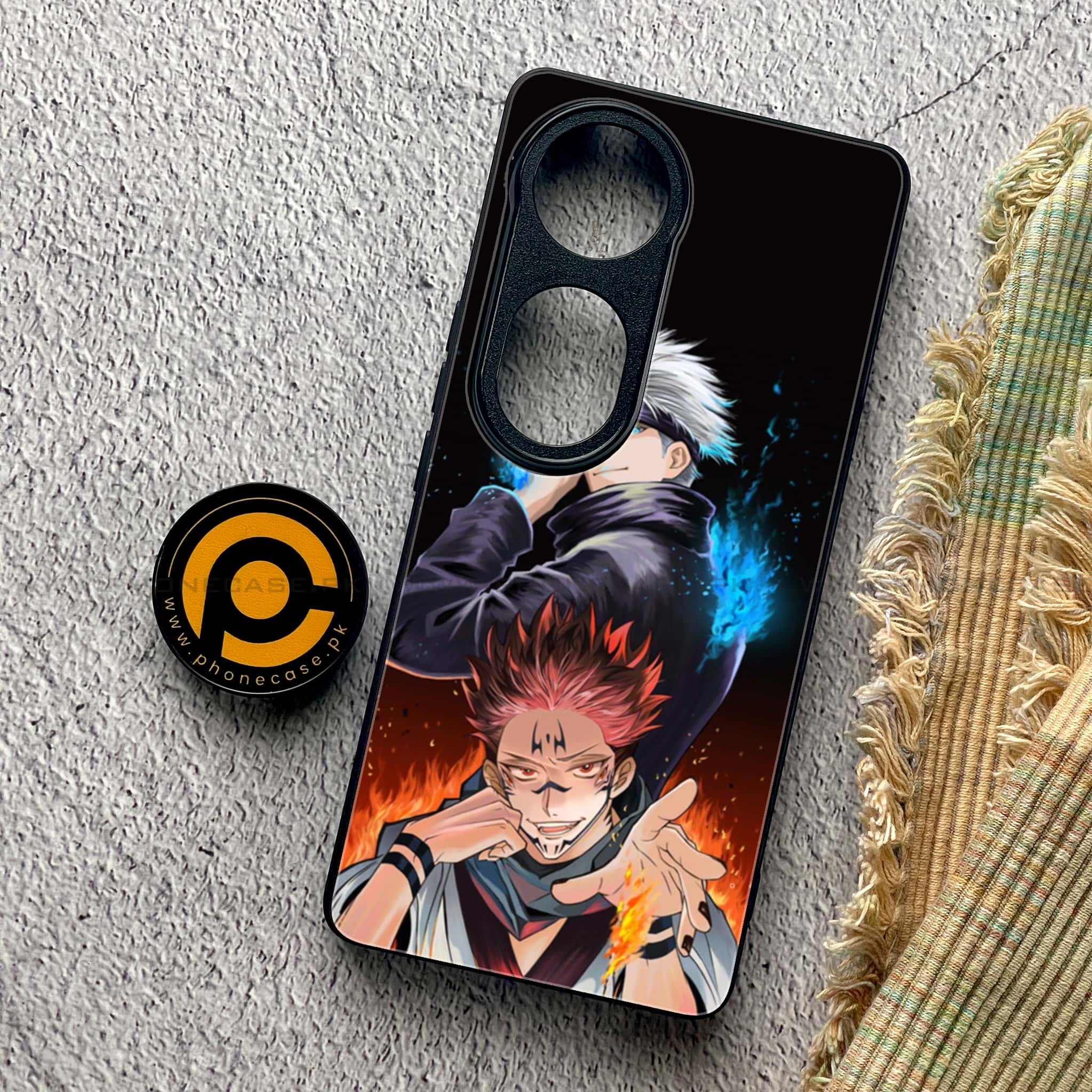 Vivo V40 Pro - Anime 2.0 Series - Premium Metal Printed soft Bumper shock Proof Case