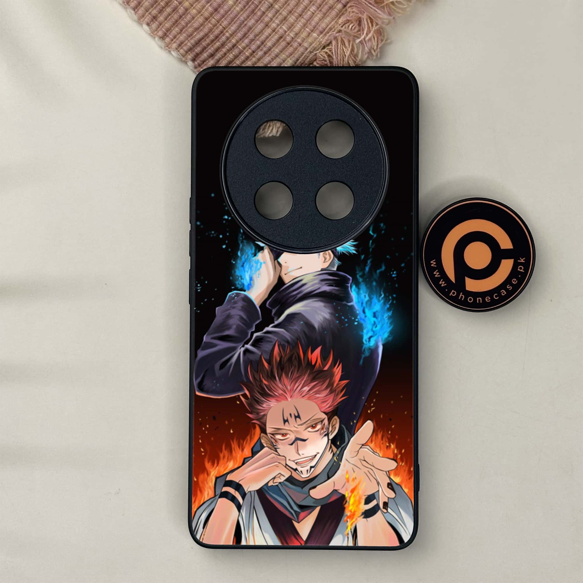 Honor X9c 5G - Anime 2.0 Series - Premium Metal Printed soft Bumper shock Proof Case