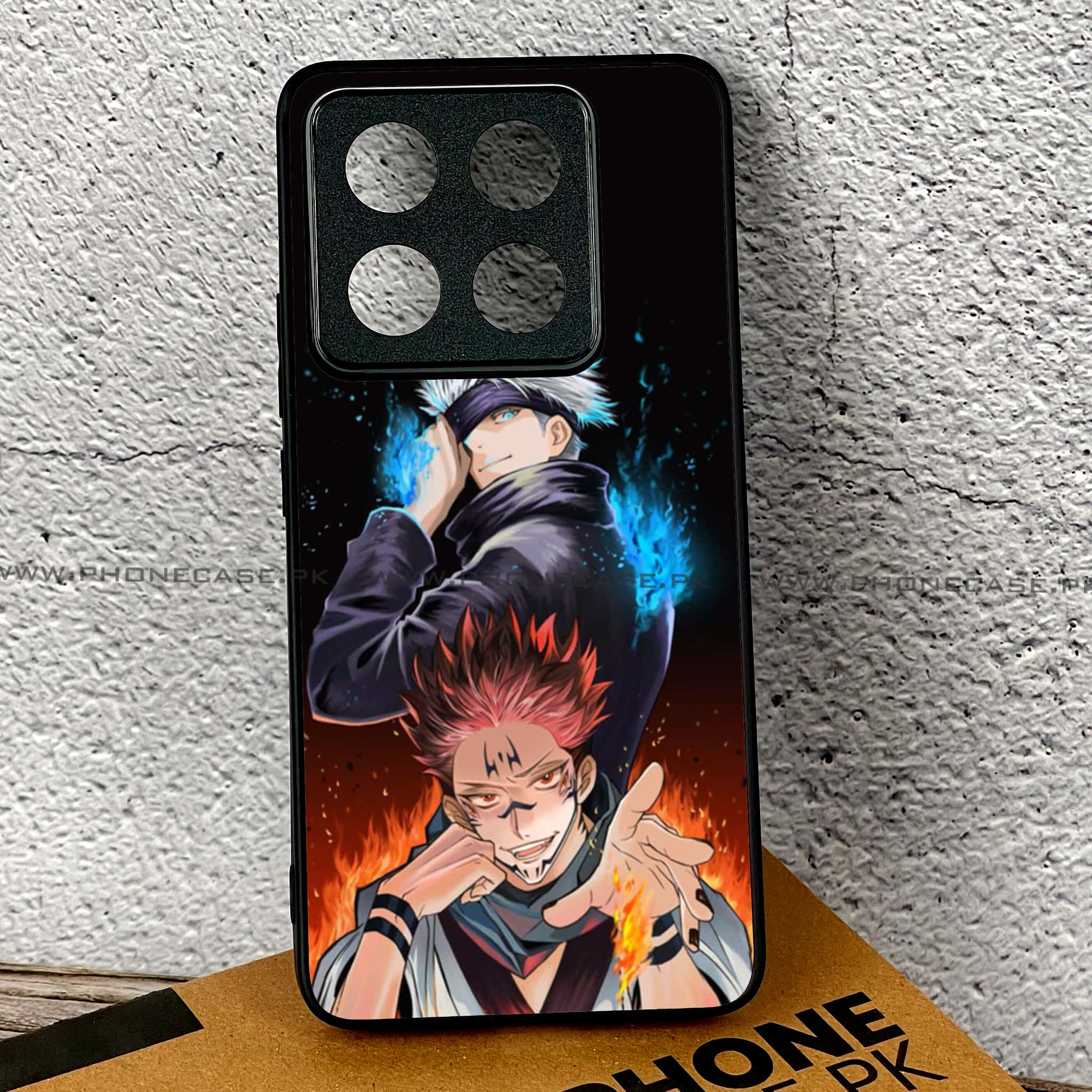 Xiaomi 14T Pro - Anime 2.0 Series - Premium Printed Glass soft Bumper shock Proof Case