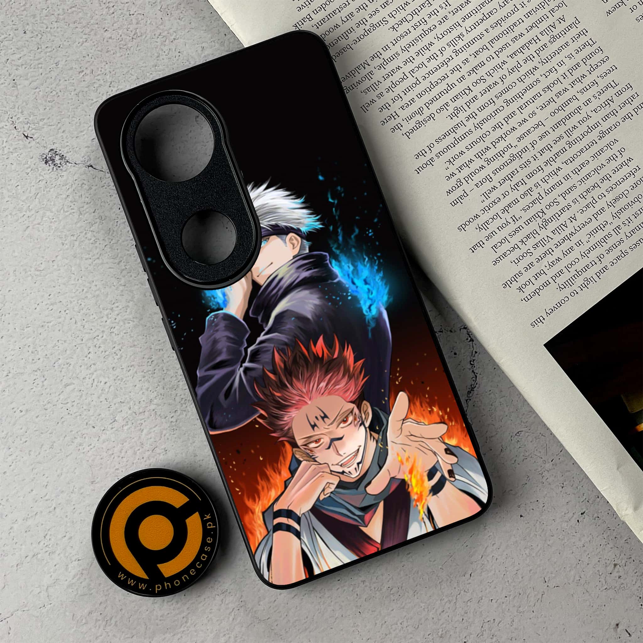 Vivo V50 - Anime 2.0 Series - Premium Metal Printed Soft Bumper Shockproof Case