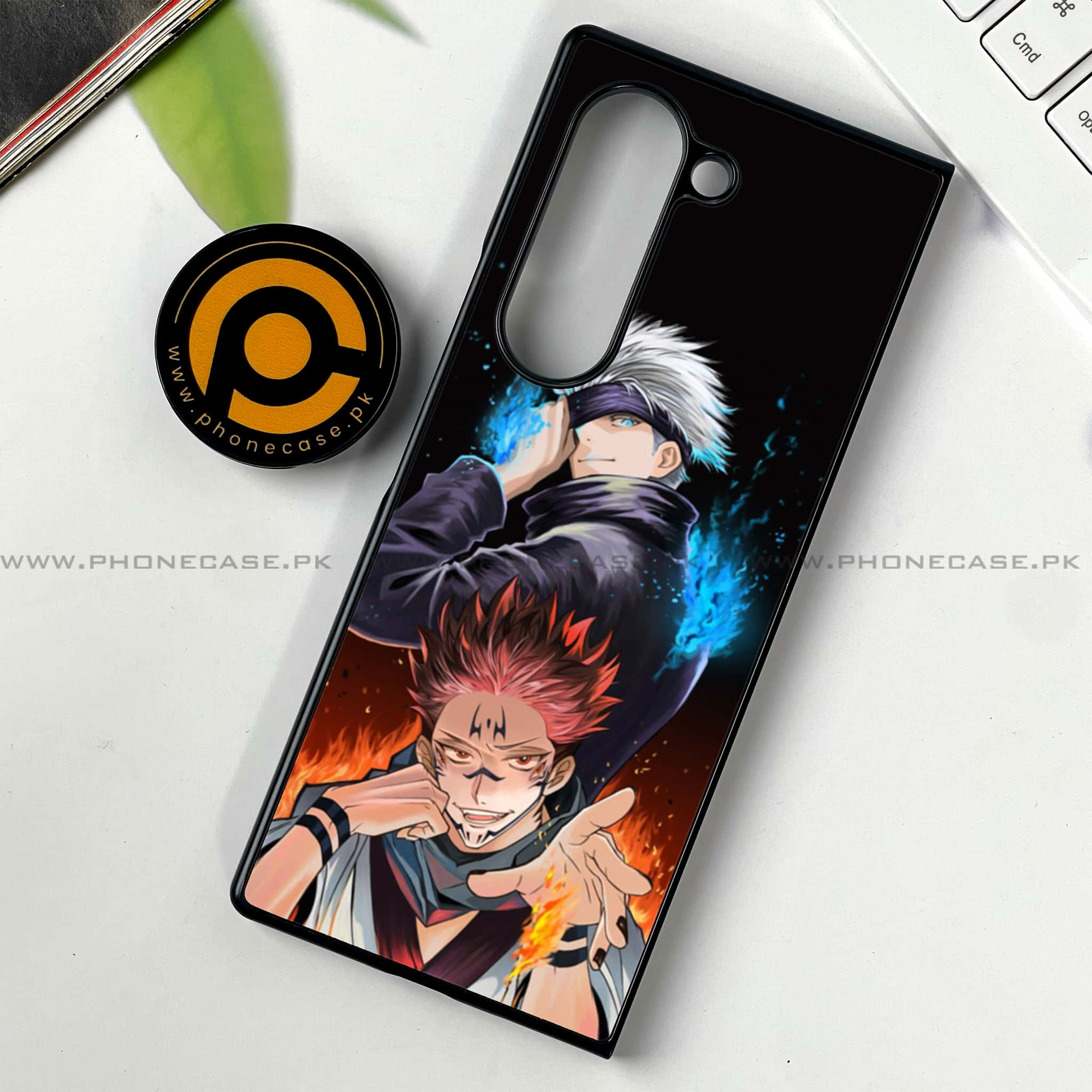 Samsung Galaxy Z Fold 6 - Anime 2.0 Series - Premium Printed Metal soft Bumper shock Proof Case