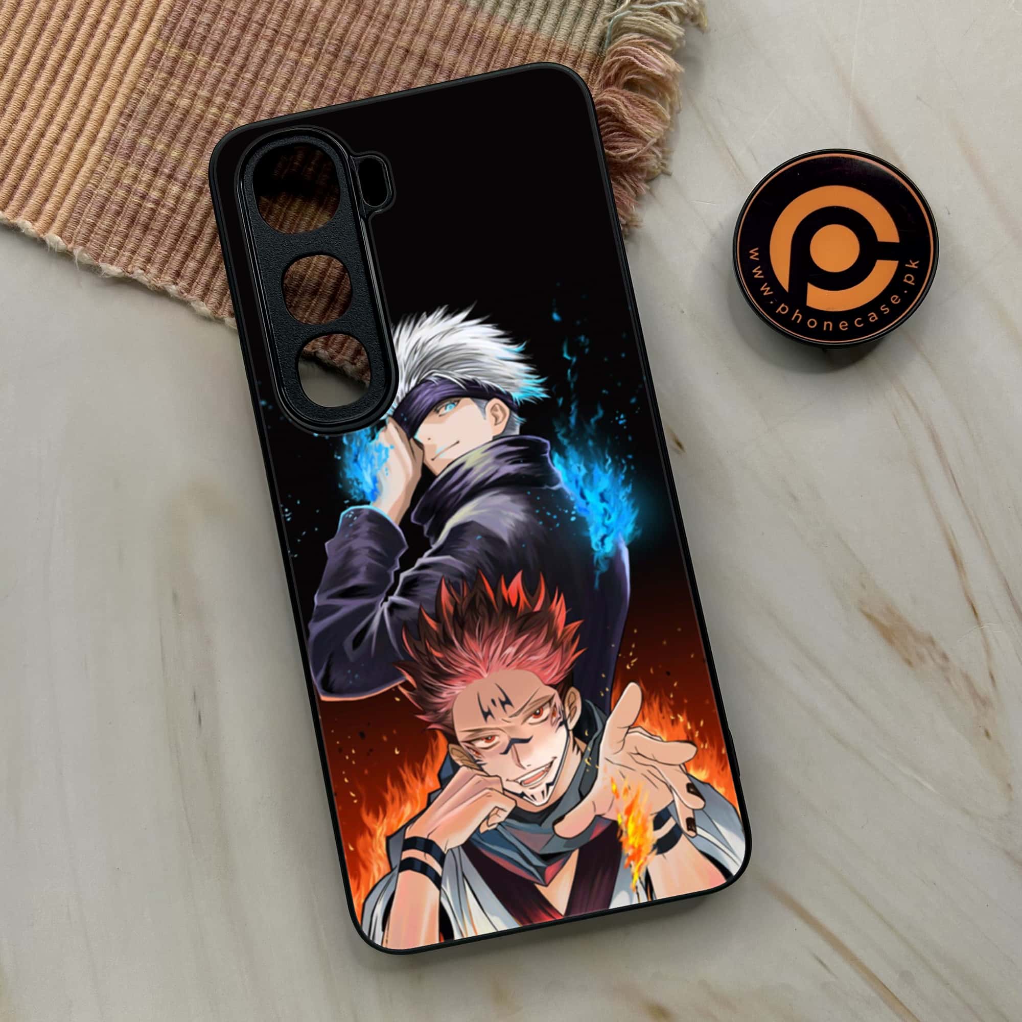 Vivo Y400 - Anime 2.0 Series - Premium Metal Printed soft Bumper shock Proof Case