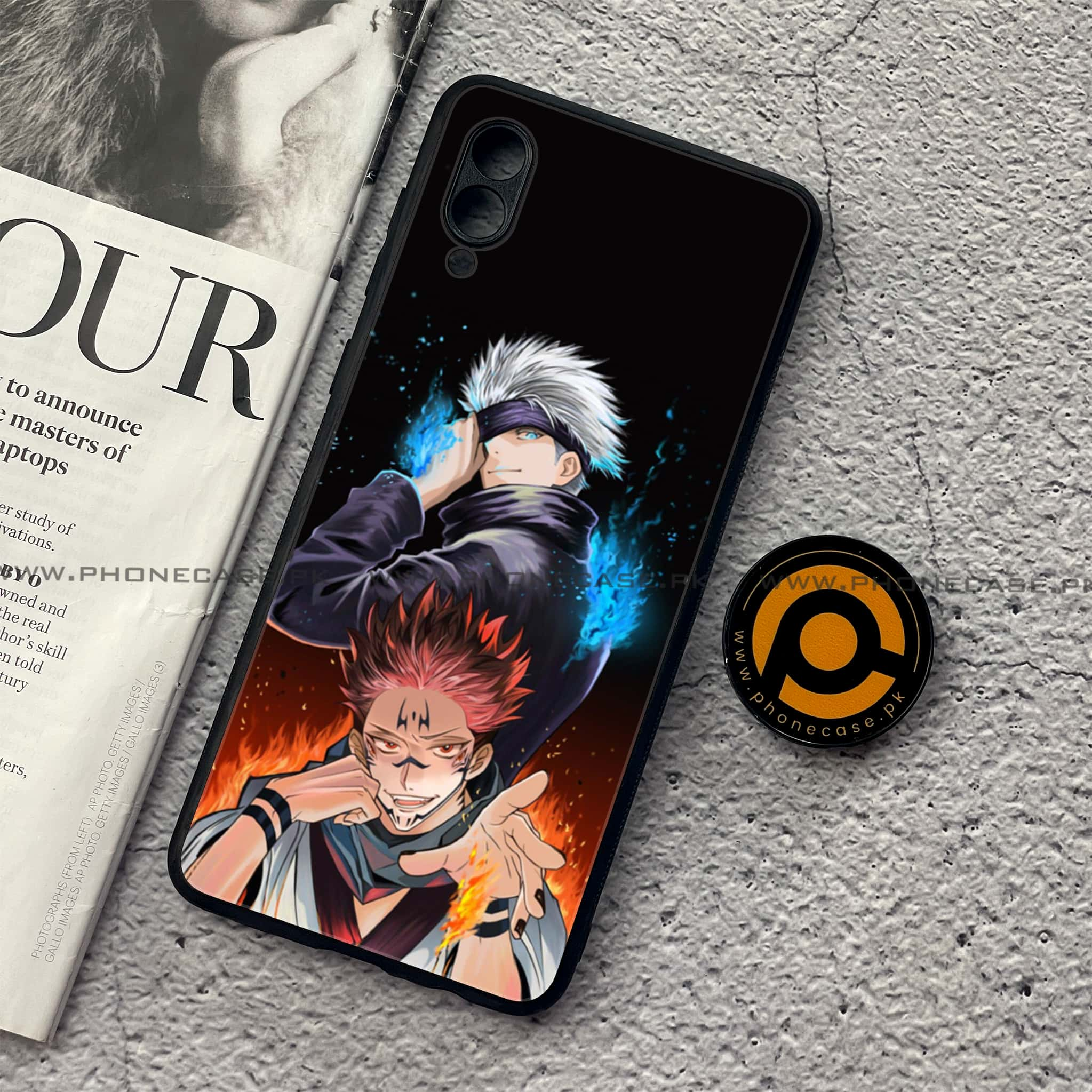 Samsung Galaxy A02 - Anime 2.0 Series - Premium Printed Metal soft Bumper shock Proof Case